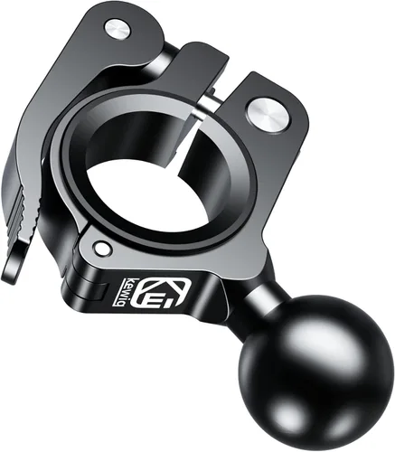 Vista 6 de BRCOVAN Soporte de abrazadera para manillar con bola de TPU de 1 pulgada compatible con soportes RAM, riel de ajuste de brazo de doble zócalo de 0.5