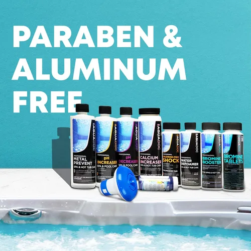 Vista 8 de Aquadoc Kit de iniciación de bromo para bañera de hidromasaje para spas, kit completo de mantenimiento de spa con tabletas de bromo y kit completo