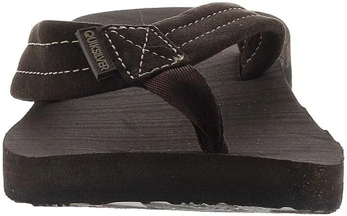 Vista 5 de Quiksilver Men's Carver Suede 3 Point Flip Flop Athletic Sandal