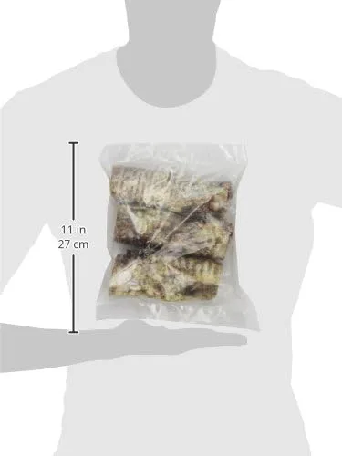 Vista 2 de USA Made - Paquete de 3 tráquea de carne de res de 6 pulgadas - Masticables saludables para perros