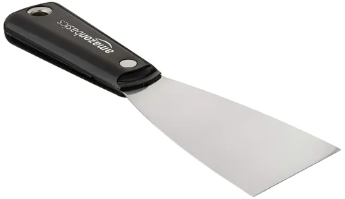 Vista 3 de Amazon Basics Rascador de cuchillo de masilla con mango de nailon flexible, con hoja de acero al carbono, 2 pulgadas