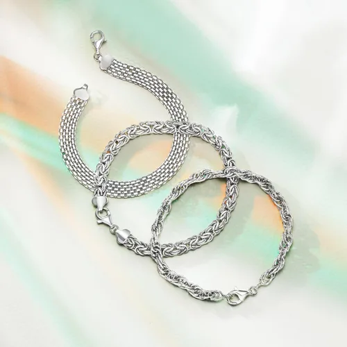 Vista 3 de Ross-Simons Jewelry Set 3 Link Bracelets