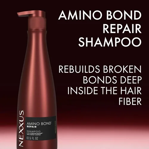 Vista 11 de Nexxus Champú Amino Bond para todo tipo de cabello dañado con aminoácidos y proteína de queratina 13.5 oz