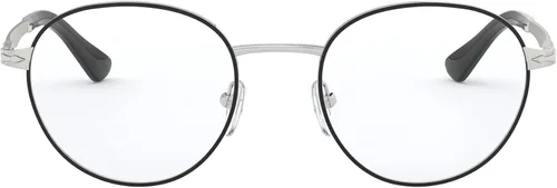 Vista 2 de Persol PO2460V - Marcos redondos para gafas graduadas Lente plateadonegrodemostración