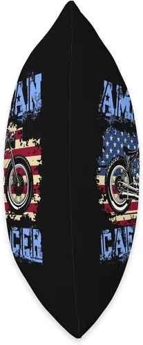 Vista 2 de American Cafe Racer Motorcycle Apparel and Merch American Cafe Racer Biker - Cojín para hombre, mujer, adulto, adolescentes, niños y niñas, 16 x 16