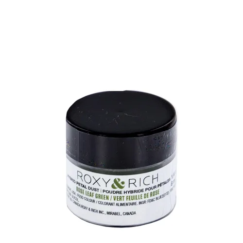 Vista 3 de Roxy & Rich - Polvo híbrido de pétalos en polvo, color alimentario, volumen de 0.3 fl oz, color azul bebé