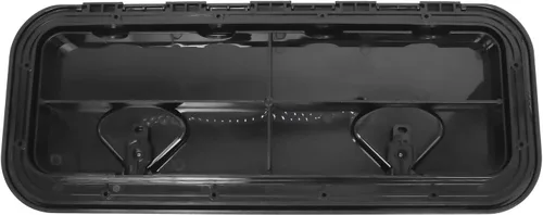Vista 4 de Amarine Made Boat Hatch Access Hatch and Lid Marine Grade 24" x 9-5/8" for Marine Caravan RV-White