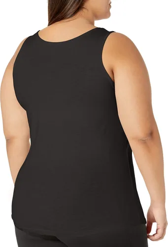 Vista 5 de JUST MY SIZE Camiseta sin mangas de algodón para mujer, talla extra grande