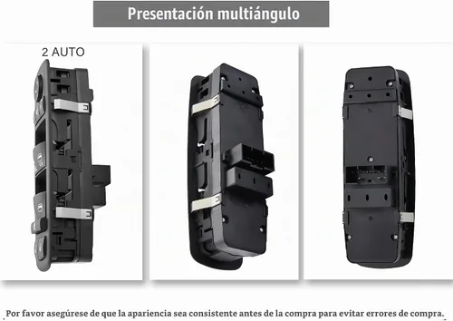 Vista 3 de 11 Pines. Interruptor de control de ventana de alimentación delantero izquierdo del lado del conductor para Ram 1500 2500 3500 2016-2018, Ram 1500