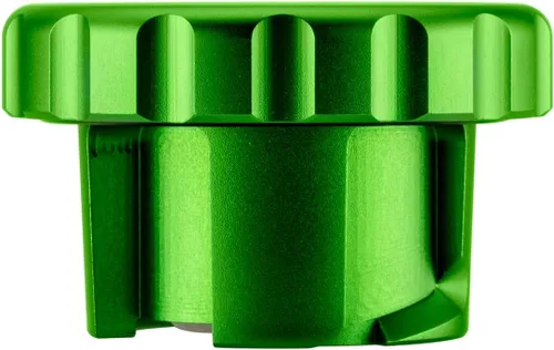 Vista 7 de WeiSen Tapa de combustible diésel de aluminio compatible con Dodge Ram 1500 2500 3500 verde magnético 2019-2024