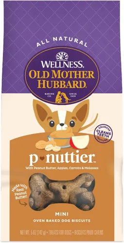 Vista 30 de Old Mother HubbardGalletas Classic P-NUTTERTRAS HORADAS DE PERRO CASO, PEQUEÑO, BOLSA DE 20 ORAS