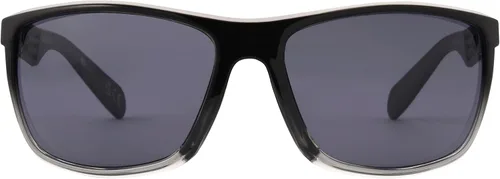 Vista 2 de Dockers Jake WRAP - Lentes de sol para hombre, color negro a carbón, 2.362in, Negro a carbón