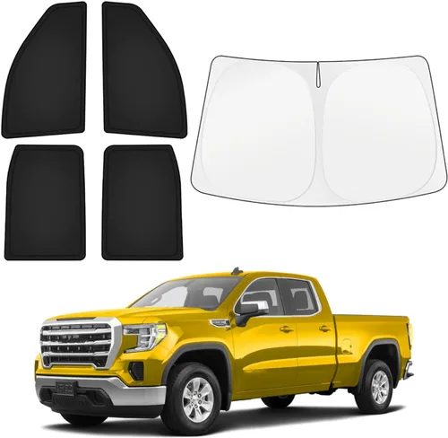 Vista 174 de KUST - Parasol plegable para parabrisas para BMW X1 E84, accesorios 2011 2012 2013 2014 2015, protector de visera de sol ajustable que bloquea