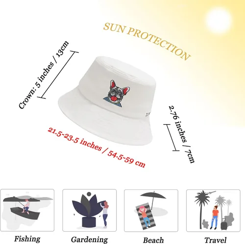 Vista 160 de ZLYC Gorra de pescador bordada de moda unisex para hombres y mujeres