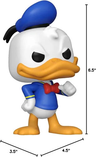 Vista 8 de Funko POP! Disney: Clásicos - Pato Donald - Figura de vinil coleccionable - Idea de regalo - Mercancía oficial - para niños y adultos - Fans