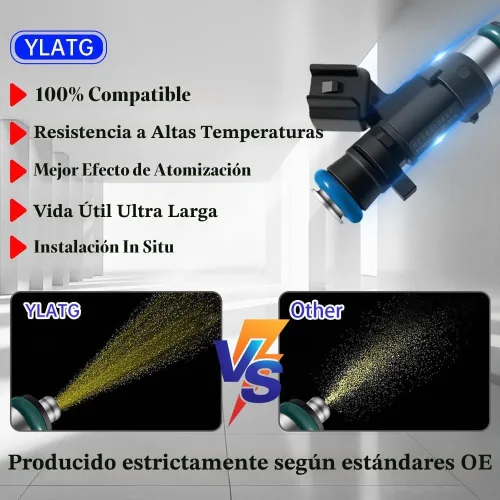 Vista 3 de Inyectores de combustible YLATG Inyectores para Dodge Avenger Challenger Charger para Chrysler 300 pacifica Sebring Town & Country V6 0280158028