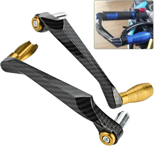 Vista 4 de KIMISS Manillar universal de aluminio CNC de 7/8 pulgadas, 0.866 in, palanca de embrague de freno para motocicleta, motocicleta, scooters, coches