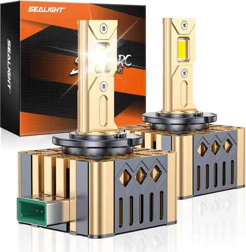 Vista 14 de SEALIGHT Bombilla antiniebla LED H11 H16, tamaño mini real 1:1, 6500 K, blanco frío, 6000 lúmenes, luces antiniebla LED H8/H16 para automóviles