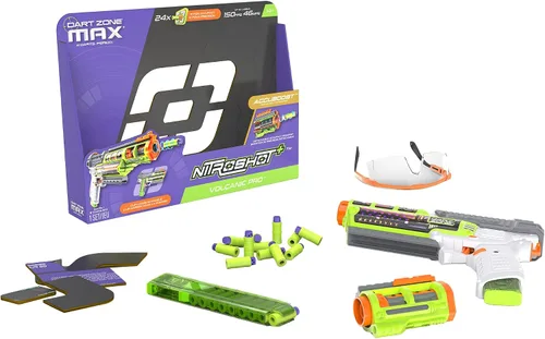 Vista 6 de Dart Zone Max Nitroshot+ Volcanic Pro Blaster