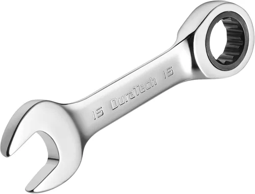 Vista 7 de DURATECH Llave combinada de trinquete rechoncha de 0.394 in, métrica, CRV
