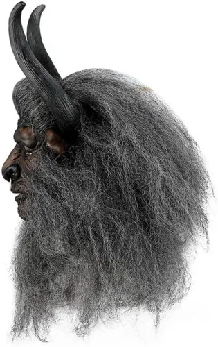 Vista 3 de Máscara de Halloween Cosplay Bull Demon King para una experiencia divertida y única