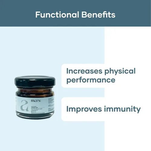 Vista 2 de mars by GHC Resina pura Shilajit del Himalaya (paquete de 3) Alimentada con ácido fúlvico Fuerza, resistencia e inmunidad Resina Shilajit pura