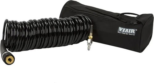 Vista 2 de VIAIR Sistema de aire integrado Dual Stealth Black 400C (4.55 CFM - 150 PSI - 60 Amp - 12V - 2.0 galones. Tanque)