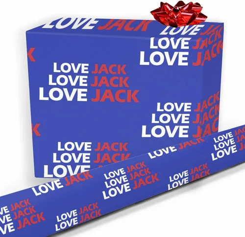 Vista 25 de Nombre personalizado en papel de regalo, rollo de papel de regalo personalizado con texto, regalo personalizado, unisex, adultos, hombres, mujeres