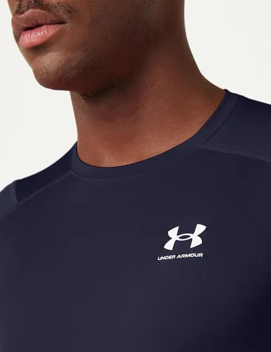 Vista 3 de Under Armour HeatGear - Camiseta de compresión de manga corta para hombre
