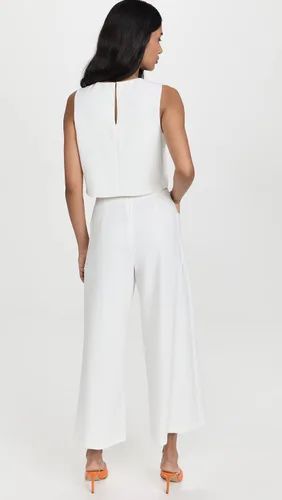Vista 3 de Black Halo Conjunto de overol Nia para mujer