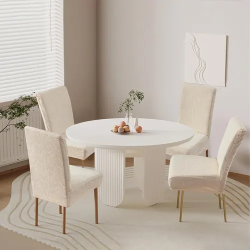 Vista 9 de Fundas impermeables para sillas de comedor, fundas elásticas para sillas Parsons, para comedor, cocina, funda protectora para silla de comedor