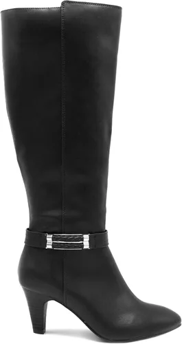 Vista 8 de London Fog Botas de vestir con tacón para mujer