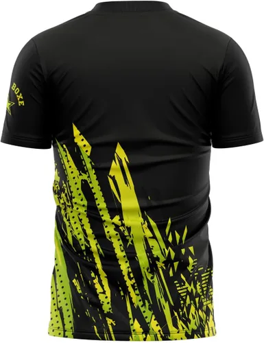 Vista 3 de Nitro Punch Black & Neo Yellow Dry Fit Tech