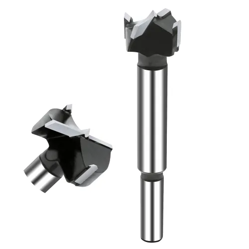 Vista 15 de Broca Forstner de carburo de 1/4 pulgada, broca Forstner con punta de carburo de 6 mm para madera dura, juego de sierras de perforación para madera
