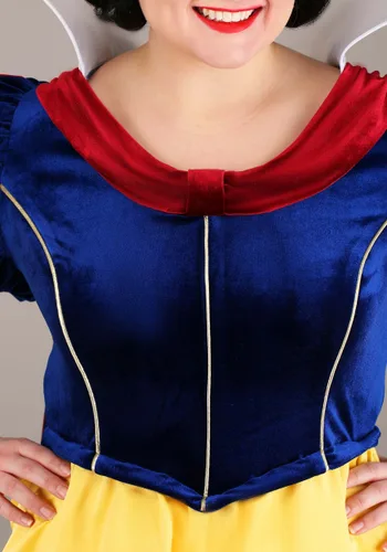 Vista 8 de Disfraz de Blancanieves para Mujer Talla Plus de Disney Multicolor