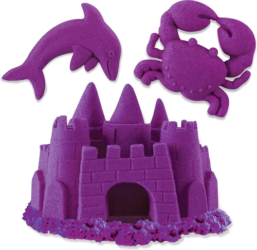 Vista 6 de Kinetic Sand Caja de neón de 8 onzas (variedad de colores, estilo seleccionado al azar. Una suministrada)