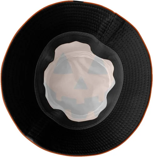 Vista 5 de Sombreros de pescador de murciélagos de Halloween, gorra de sol plegable para exteriores, sombrero de pescador para mujeres y hombres