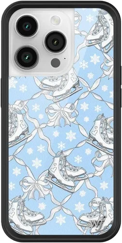 Vista 34 de Wildflower Carcasas – Compatible con iPhone 14 Pro Protector negro parachoques, certificado de prueba de caída de 6.5 pies, propiedad de mujeres