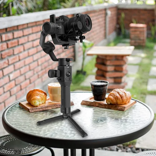 Vista 6 de MINIFOCUS Trípode para cámara, soporte de mesa de escritorio compacto con tornillo de 1/4 pulgadas, soporte de trípode para teléfono estabilizador