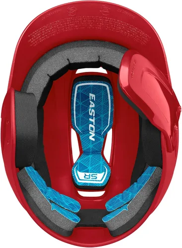 Vista 3 de Easton Z5 2.0 Baseball Batting Helmet Reversible Jaw Guard Included Carbón