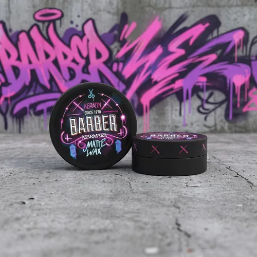 Vista 7 de Barber Barmara - Cera para el cabello (5.1 fl oz, cera mate)