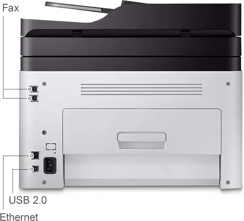 Vista 8 de Samsung Xpress SL-C480FW/XAA impresora láser a color inalámbrica multifunción