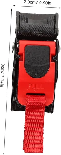 Vista 2 de CHILDWEET 2 unids motocicleta hebilla de liberación rápida accesorios Ece siete secciones clip para correa de barbilla reemplazo conveniente