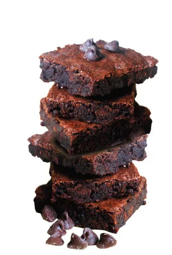 Vista 3 de Rabbit Creek Killer Mud Brownie Mix con chispas de chocolate, mezcla de brownie fácil de hacer, fabricada en los Estados Unidos