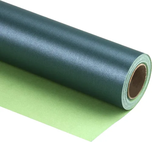 Vista 28 de RUSPEPA Papel de regalo negro mate, color liso perlado, papel lustre perfecto para bodas, cumpleaños, Navidad, baby shower, 17 pulgadas x 32.8 pies