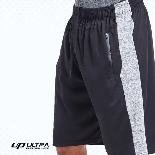 Vista 3 de Ultra Performance - Paquete de 5pantalones cortos deportivos para hombre con bolsillos de cremallera - Para correr, baloncesto y entrenamiento