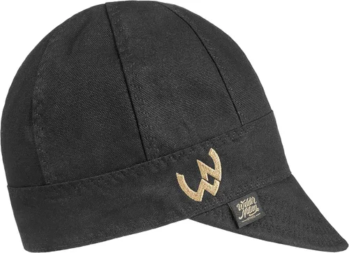 Vista 6 de Welder Nation 8 paneles 10 oz Gorra de soldadura premium 100% algodón interior y exterior de lona de pato - Protectora, duradera, resistente