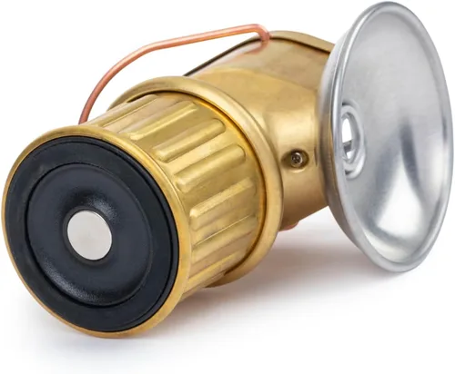 Vista 6 de Barebones Linterna de mineros – Linterna LED recargable de inspiración vintage con luz regulable, base magnética, diseño resistente a la intemperie