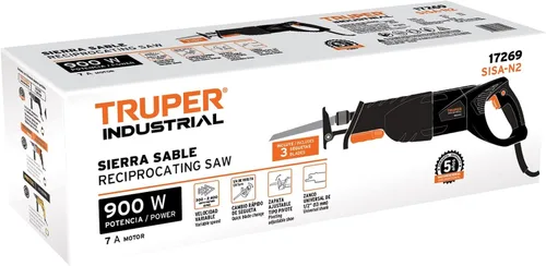 Vista 4 de TRUPER SISA-N2 - Sierra recíproca de servicio pesado de 900 W