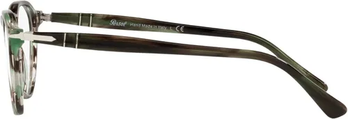 Vista 4 de Persol PO3286V - Marcos redondos para gafas graduadas HavanaDemo Lens